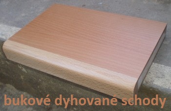 bukov� dyhovan� schody